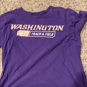 Washington Track and Field T Shirt. Large